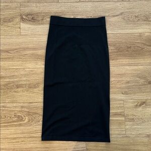 YITTY Classic Black Pencil Skirt